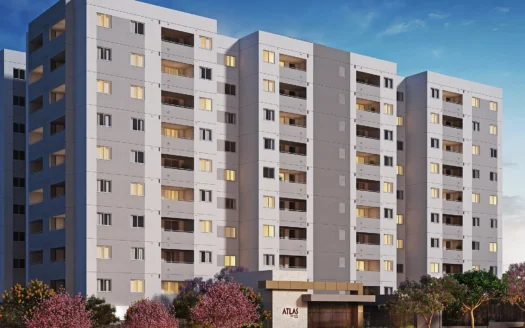 Atlas Sacomã Emccamp – 2 Dormitórios com Vaga MCMV no Sacomã SP