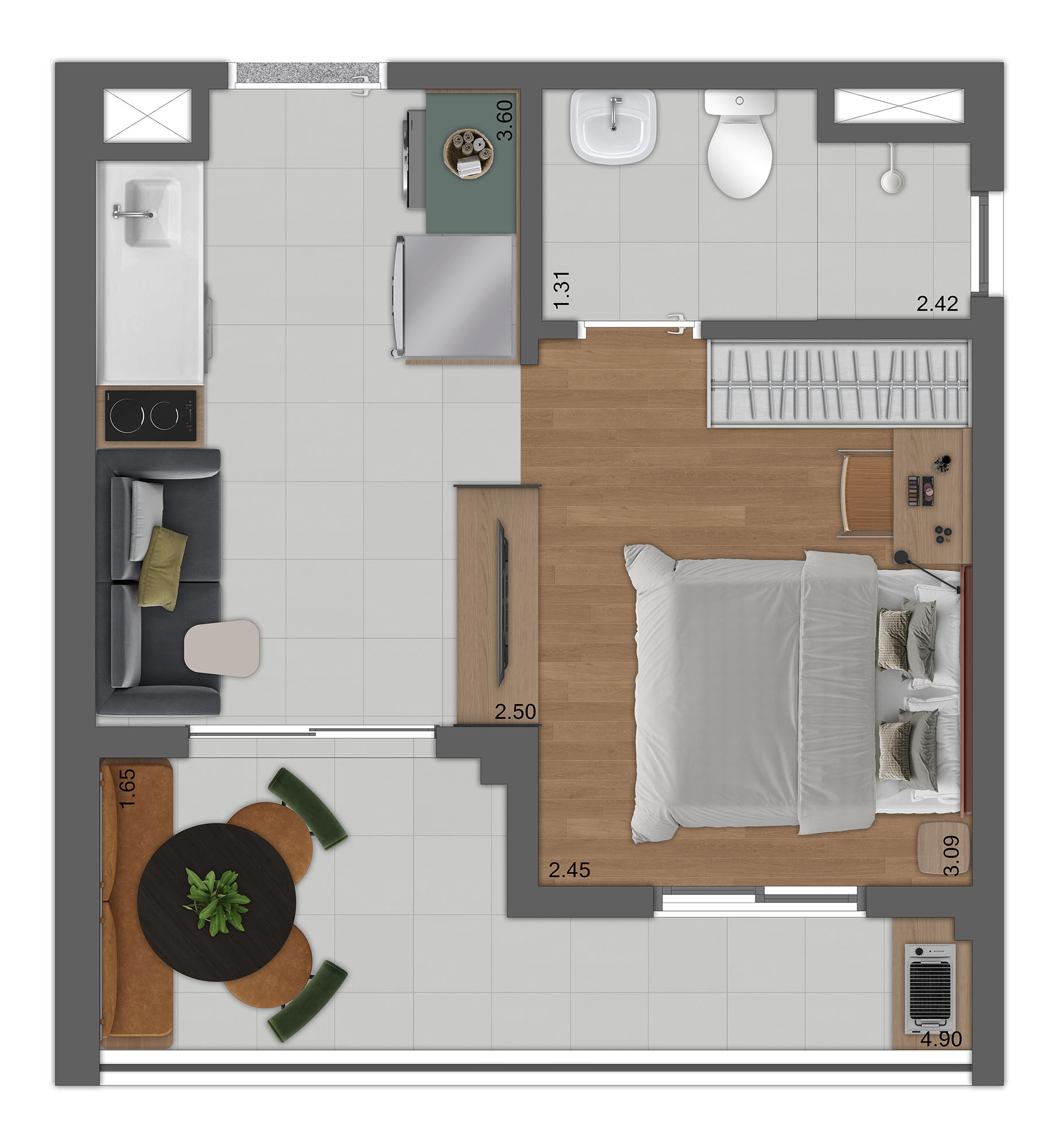 Planta Tipo B — Ampliada